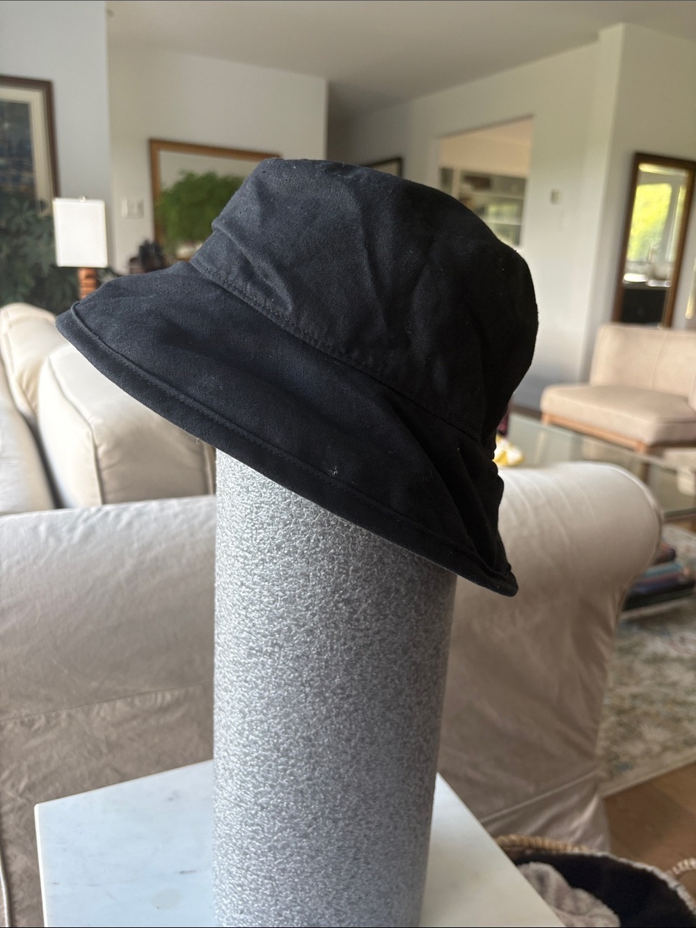 Puffin Gear Black Bucket Hat — UPF 50+